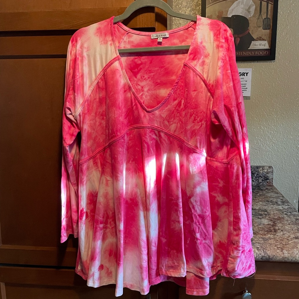 White Birch Tye Dye Top